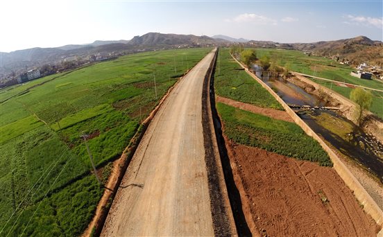 g213国道会泽乐业段改?8