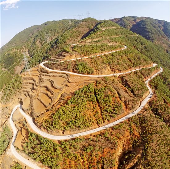 会泽县矿山镇新山沟至河湾子农村公?5